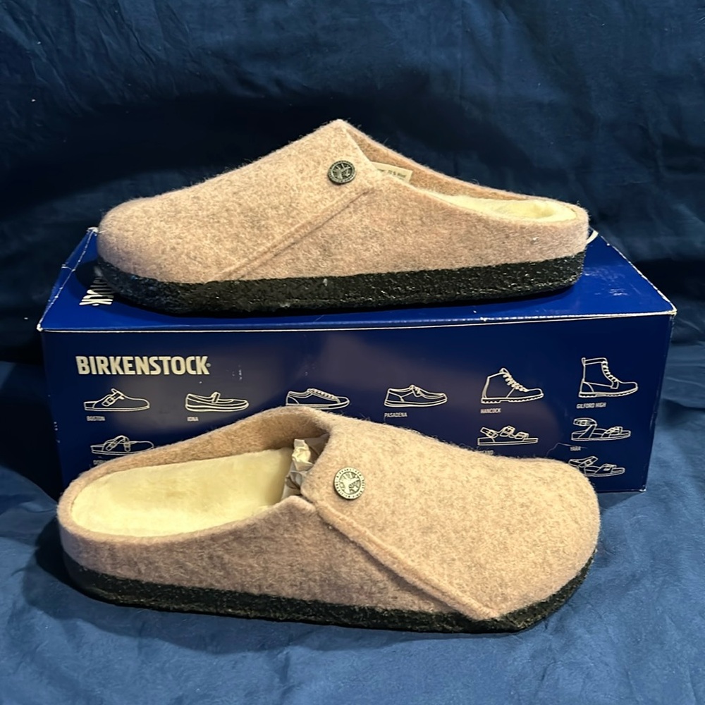 Birkenstock- Zermatt Rivet, soft pink, felt, 11,10,8,6 women QS